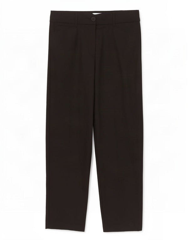Gerry Weber Pantaloni casual pentru femei cu croiala clasică UK 12 Medium W30 L28 Negru