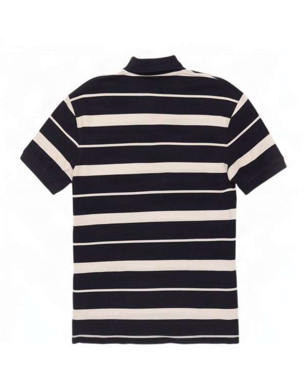 Tommy Hilfiger Polo Homme Large Bleu Marine Rayé