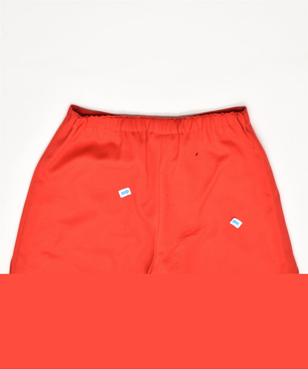 LES COPAINS Girls High Waist Wide Leg Casual Shorts 13-14 Years W24 Red | Vintage | Thrift | Second-Hand | Used Clothing | Messina Hembry 