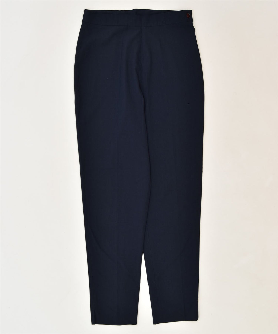 VINTAGE Womens Pegged Suit Trousers IT 46 Large W30 L30 Navy Blue Classic | Vintage | Thrift | Second-Hand | Used Clothing | Messina Hembry 