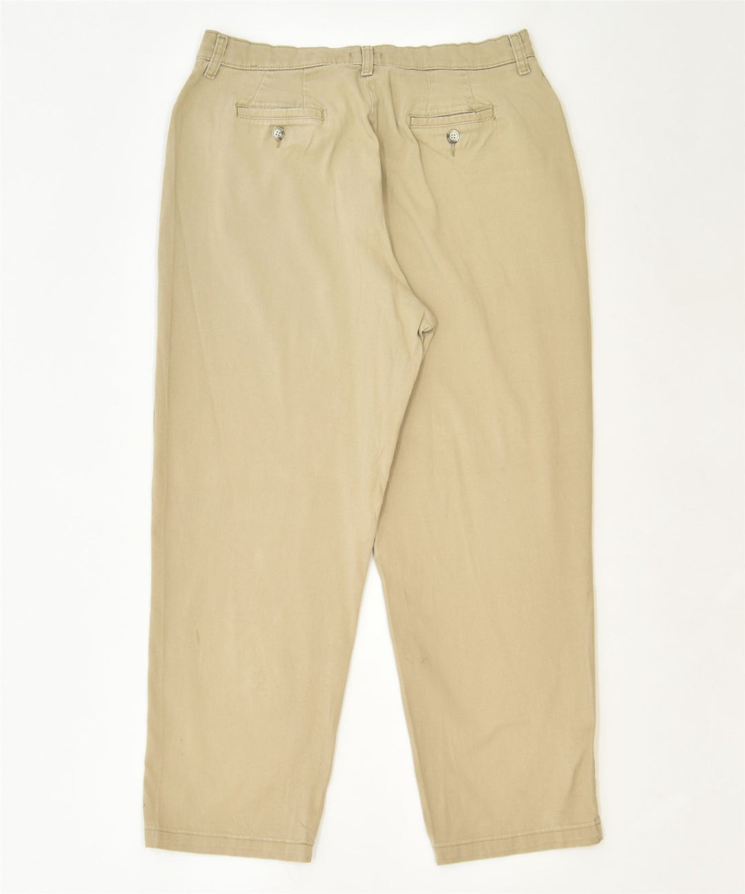 LEE Womens Slim Casual Trousers US 16 2XL W34 L28 Beige Cotton Classic | Vintage | Thrift | Second-Hand | Used Clothing | Messina Hembry 