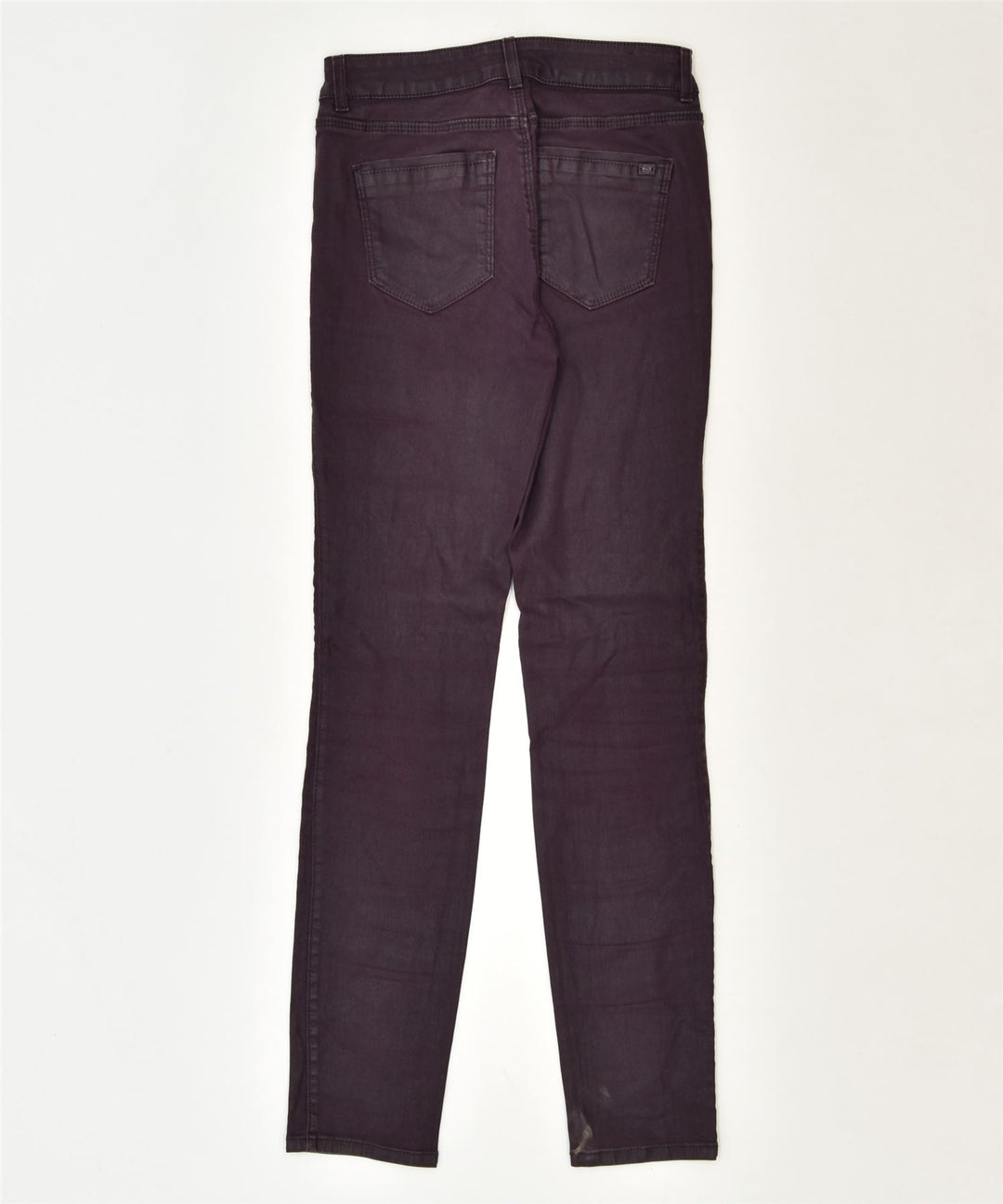 MASSIMO DUTTI Womens Skinny Casual Trousers US 2 XS W26 L29 Purple Classic | Vintage | Thrift | Second-Hand | Used Clothing | Messina Hembry 