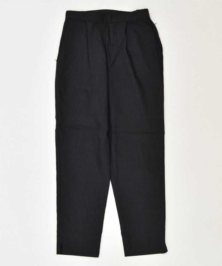 VINTAGE Womens Pegged Chino Trousers W24 L25 Black Classic | Vintage | Thrift | Second-Hand | Used Clothing | Messina Hembry 