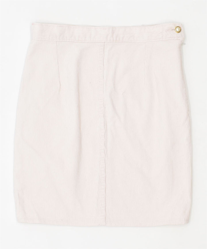 VINTAGE Womens Corduroy Straight Skirt W26 Small Pink | Vintage | Thrift | Second-Hand | Used Clothing | Messina Hembry 