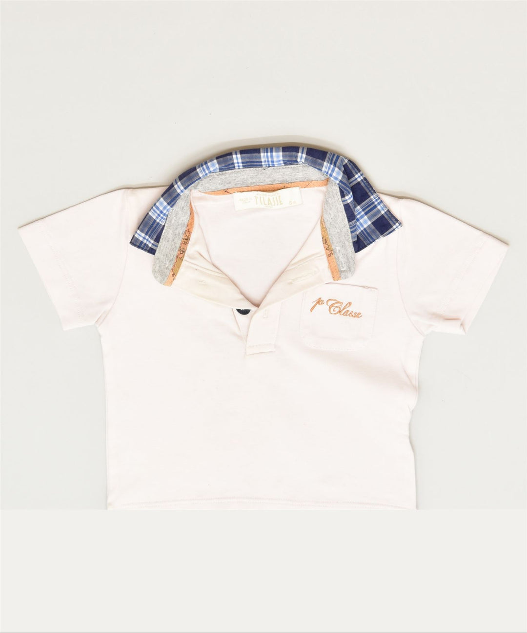 ALVERO MARTINI 1A CLASSE Boys Polo Shirt 3-6 Months Pink Classic | Vintage | Thrift | Second-Hand | Used Clothing | Messina Hembry 