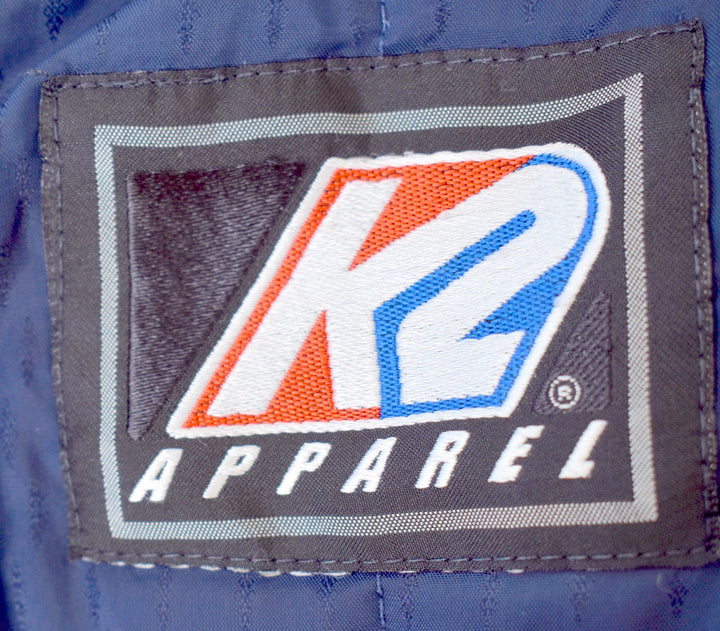 APPAREL Womens Windbreaker Jacket UK 10 Small Navy Blue Oversized Vintage | Vintage | Thrift | Second-Hand | Used Clothing | Messina Hembry 