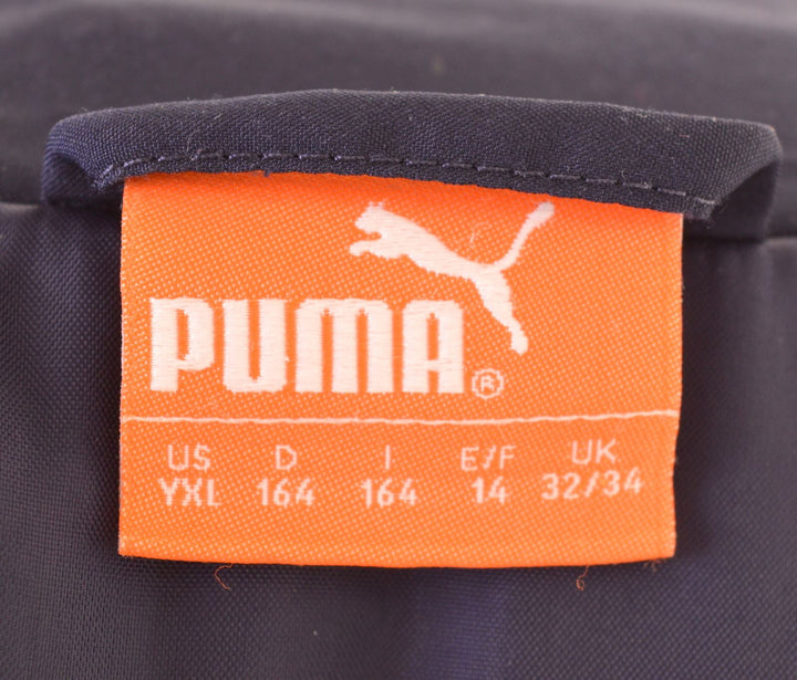 PUMA Boys Windbreaker Jacket 13-14 Years Navy Blue - Second Hand & Vintage Designer Clothing - Messina Hembry