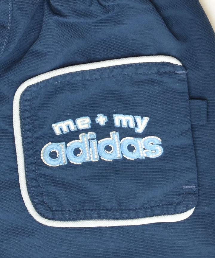 ADIDAS Boys Tracksuit Trousers 9-12 Months Blue Sports | Vintage | Thrift | Second-Hand | Used Clothing | Messina Hembry 
