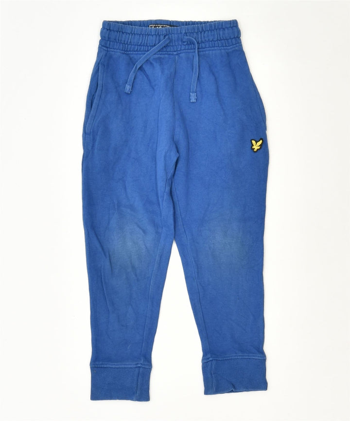 LYLE & SCOTT Boys Tracksuit Trousers Joggers 3-4 Years Blue Sports | Vintage | Thrift | Second-Hand | Used Clothing | Messina Hembry 