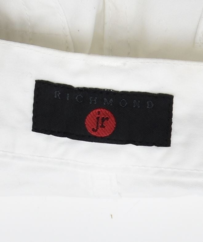 RICHMOND Girls Casual Shorts 8-9 Years W24 White Cotton | Vintage | Thrift | Second-Hand | Used Clothing | Messina Hembry 