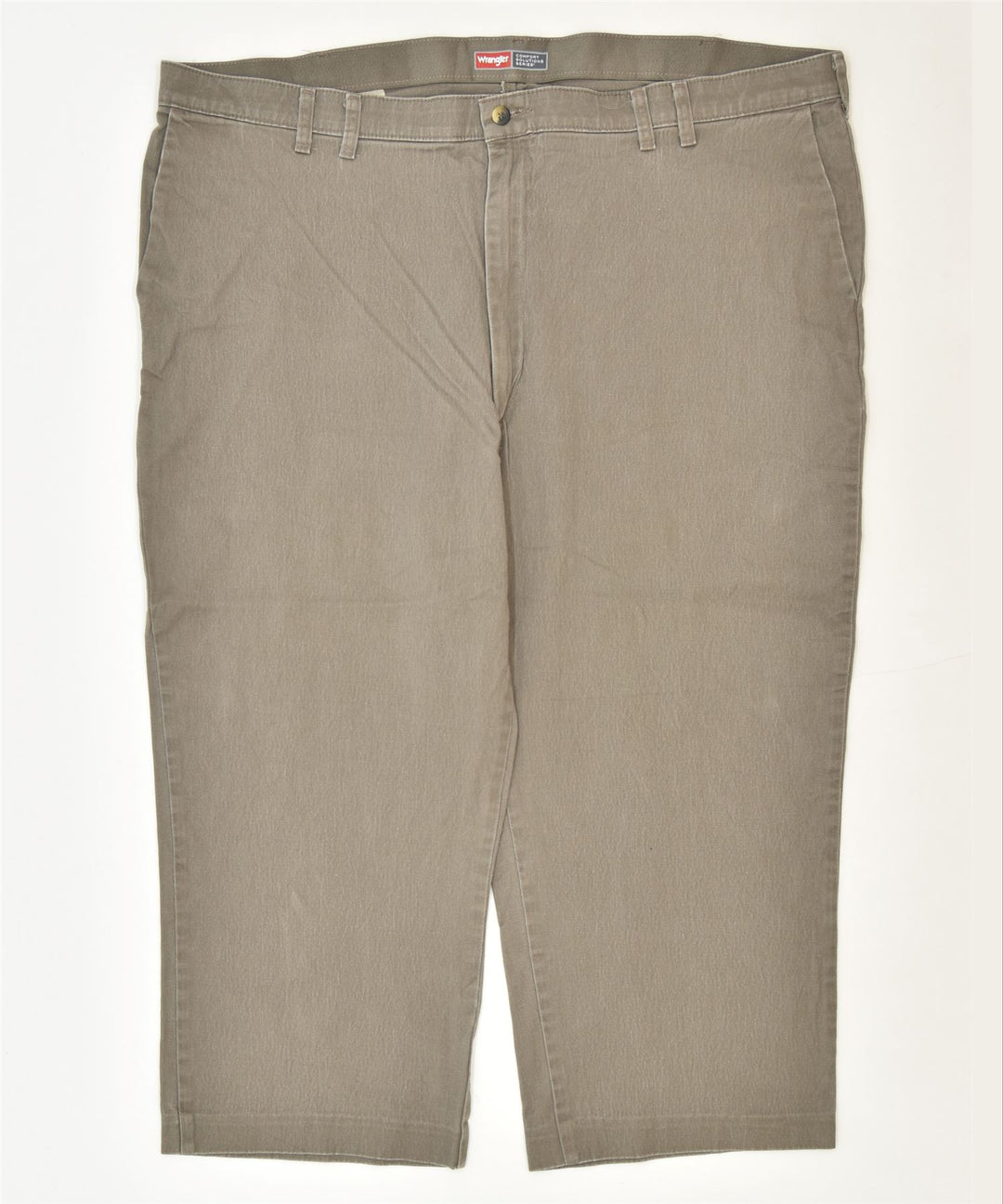 WRANGLER Womens Tapered Chino Trousers W46 L24 Grey Cotton Classic | Vintage | Thrift | Second-Hand | Used Clothing | Messina Hembry 