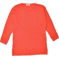 VINTAGE Womens Crew Neck Jumper Sweater UK 16 Large Red | Vintage | Thrift | Second-Hand | Used Clothing | Messina Hembry 