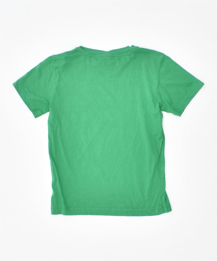 CHAMPION Boys Graphic T-Shirt Top 5-6 Years XS Green Cotton | Vintage | Thrift | Second-Hand | Used Clothing | Messina Hembry 
