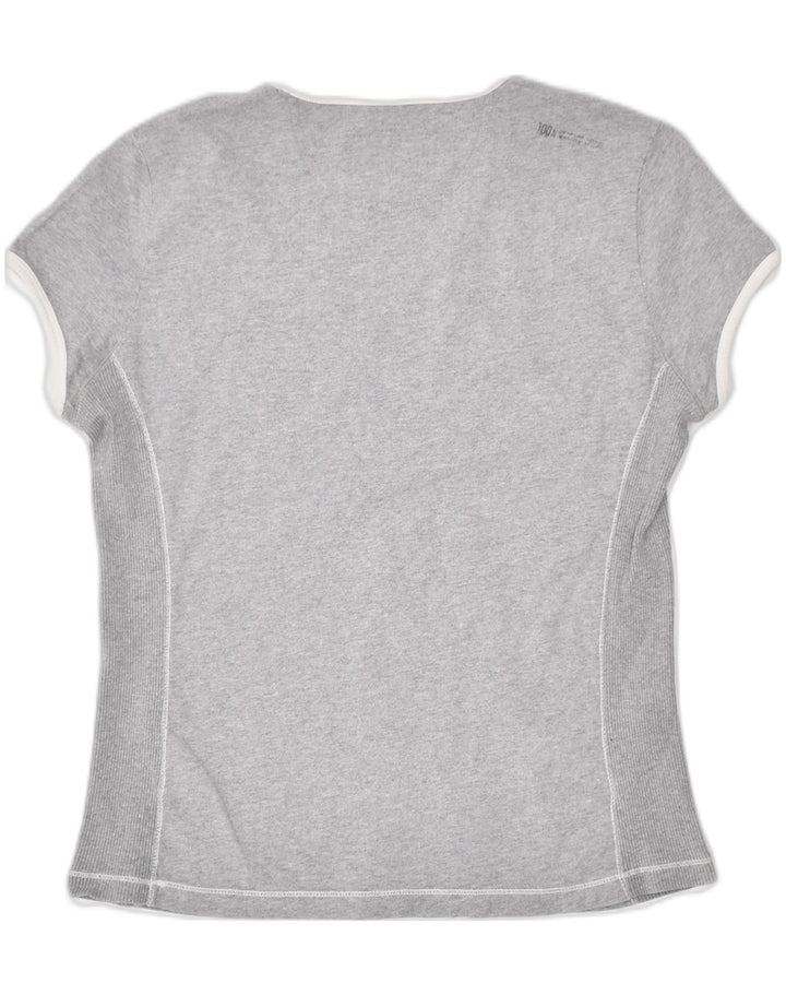 CHAMPION Womens Heritage Classics Graphic T-Shirt Top UK 14 Medium Grey | Vintage | Thrift | Second-Hand | Used Clothing | Messina Hembry 