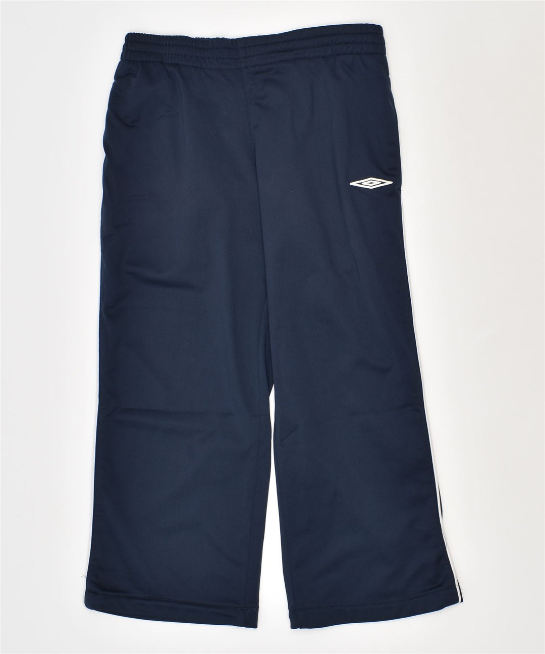 UMBRO Boys Tracksuit Trousers 9-10 Years Navy Blue Polyester Sports | Vintage | Thrift | Second-Hand | Used Clothing | Messina Hembry 