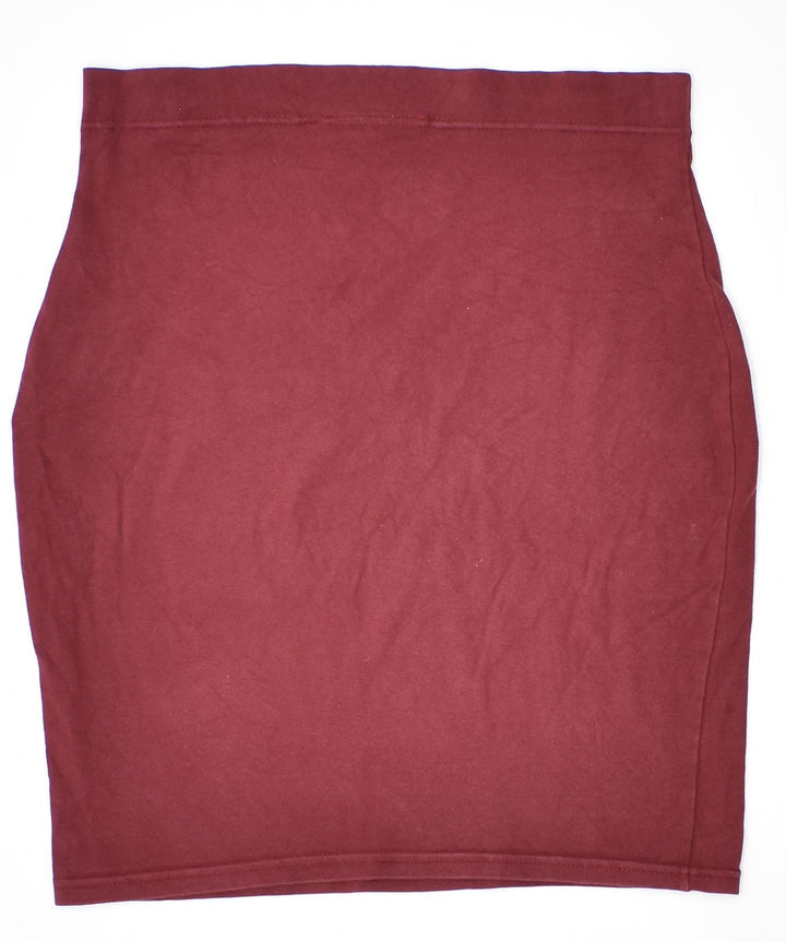 ONYX Womens Pencil Skirt Small W27 Burgundy Vintage | Vintage | Thrift | Second-Hand | Used Clothing | Messina Hembry 